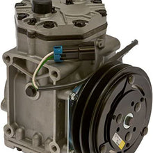 Brand New AC Compressor with Double V band clutch Fits ET210L Freightliner Kenworth Peterbilt York Style