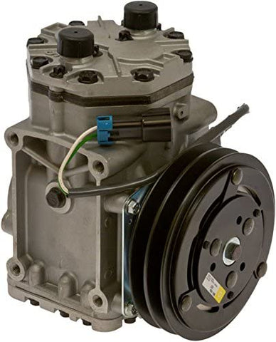 Brand New AC Compressor with Double V band clutch Fits ET210L Freightliner Kenworth Peterbilt York Style