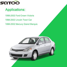 SCITOO Full Aluminum Radiator Replacement for 1998 1999 2000 2001 2002 Mercury Grand Marquis Sedan 4.6L CU2157 Plastic Radiator