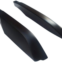 ABS Roof Rack Bar Rail End Protection Cover Shell for Toyota Land Cruiser Prado Fj120 2003 2006 2007 2008 2009 4PCS Waterproof Protection Apply to Auto Cars