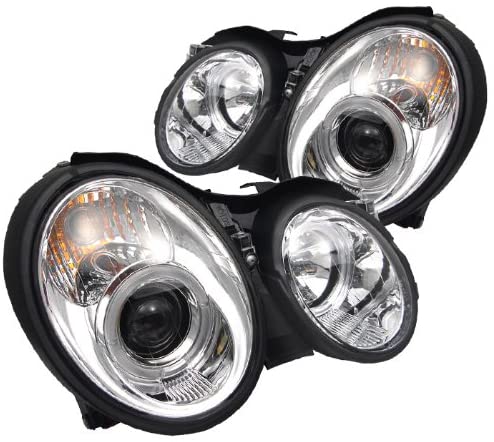 Spyder Auto 5011183 LED Halo Projector Headlights Chrome/Clear