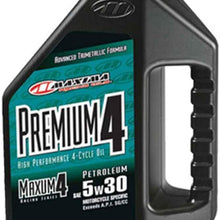 Maxima 39901 4-Stroke Engine Oil Premium 5W30 33.81 Fluid_Ounces