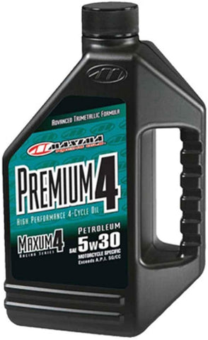 Maxima 39901 4-Stroke Engine Oil Premium 5W30 33.81 Fluid_Ounces