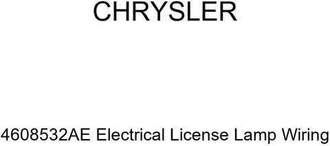 Genuine Chrysler 4608532AE Electrical License Lamp Wiring