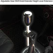 Carrfan Adjustable Gear Shift Knob Extender Height Lever Extension Car Gear Shifter Extender Kit with 4 Adapters