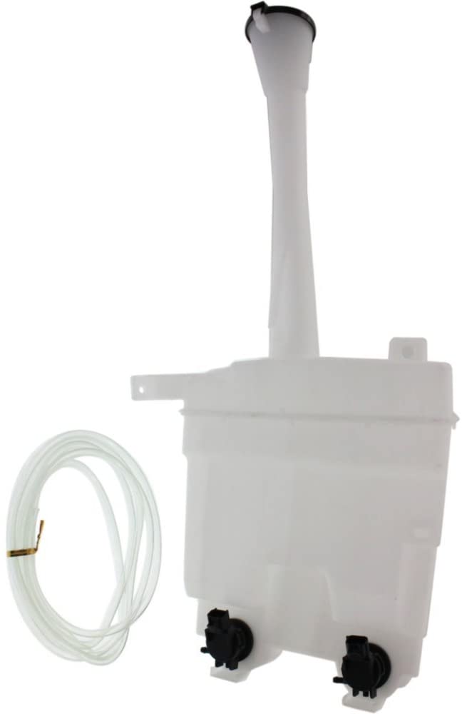 Windshield Washer Tank Assembly compatible with Matrix 09-13 W/Dual Pump and Cap 2.4L/1.8L Eng W/Rear Wiper USA Built