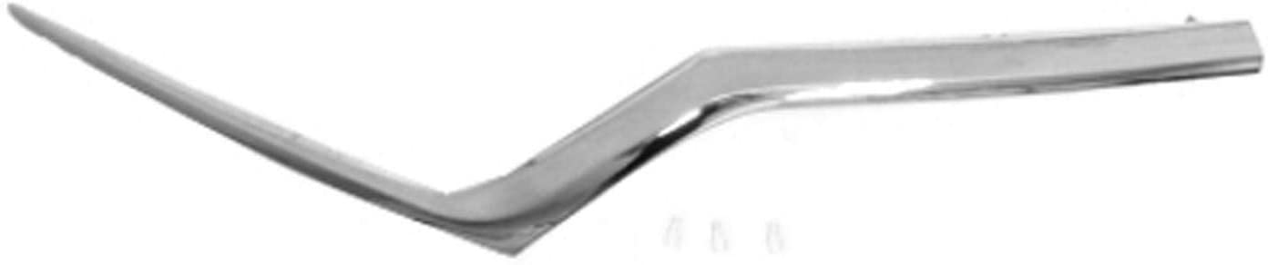 2017-2019 Honda Crv Passenger Side Grille Molding; Chrome; Made Of Abs Plastic Partslink HO1213121