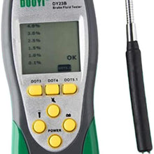 SANAZO- Car Brake Fluid Tester Oil Tester With 250Mm Goose Neck Detector 2.2In Lcd Display For Dot3/Dot4/Dot5 Car Brake Fluid Tester