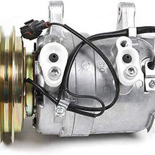 AC Compressor & A/C Clutch CO 10607C 68455 Compatible with Nissan Frontier Xterra XE SE 2.4L 1998-2004 Nissan Xterra 2.4L 2000-2004