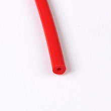 10 Ft Red Silicone Hose for High Temp Vacuum Engine Bay Dress up 12mm 15 32" ID