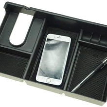 Salusy Center Console Organizer Tray Armrest Storage Box Car-Styling Accessories Parts Compatible with Toyota Tundra 2014-2019