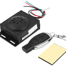 Terisass Motorcycle Anti-Theft Security System Universal 9-16V Anti-Theft Security Alarm System with Remote Control ABS Scooter Motorcycle Accessories