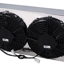Champion Cooling Systems RS25-13 Drag Racing Aluminum Radiator Module Dual 10 SP