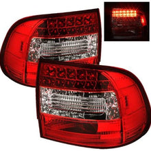 Spyder 5007087 Porsche Cayenne 03-07 LED Tail Lights - Red Clear