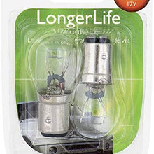 Philips 3496 LongerLife Miniature Bulb, 2 Pack