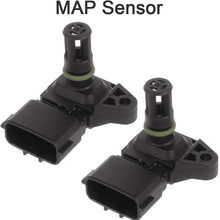 ZENITHIKE Manifold Absolute Pressure Sensor Replacement for 1110010-PA01 2007-2010 Dodge Ram 2500 2007-2010 Dodge Ram 3500 2011-2014 Ram 2500 2011-2014 Ram 3500 2pcs