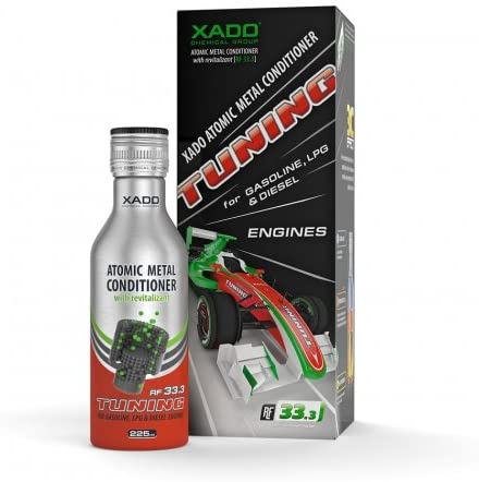 XADO Highway Atomic Metal Conditioner - Engine Oil Additive & Motor Treatment (Bottle, 7.5oz) (Highway)