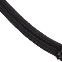 Qiilu 1m Lightweight Heat-resistant Nylon Braided Fuel Hose Oil Line Gas Line Hose BlackBlack Accessory(AN6)