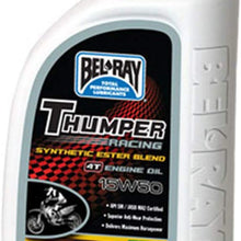 BEL RAY LUBRICANT Thumper Racing Synthetic Ester Blend 4T Engine Oil - 15W50 - 1L.