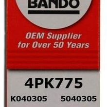 Bando 4PK780 OEM Quality Serpentine Belt (4PK775)