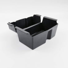 XBEEK Black Center Console Organizer Tray for Jeep Wrangler JL and 2020 Jeep Gladiator JT Accessories, Armrest Storage Box with Rubber Mats