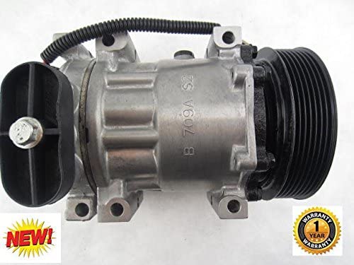 New Automotive AC Compressor with Clutch Sanden SD7H15 Style