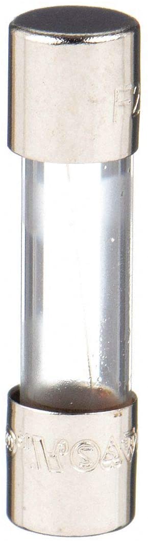 Eaton Bussmann 250mA Fast Acting Glass Fuse with 250VAC Voltage Rating; S500 Series S500-250-R - 1 Each