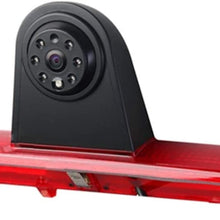 HD 720P 3r Brake Light Replacement Camera Rear Backup Reversing Camera with 7 inch Dash Mounted Monitor for Transit F150/F250/F350 Ford Transit V636 Transit Jumbo 2014-2019