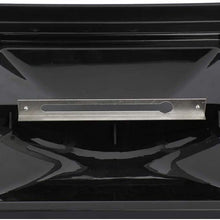 OCPTY Replacement Black Universal RV Roof Vent Cover 14 x 14 Trailer Camper VL200-B Vent Lid Fresh Air Rain Ventilation