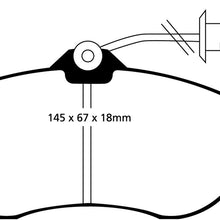 EBC Brakes DP3711C Redstuff Ceramic Low Dust Brake Pad