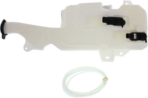 Windshield Washer Tank compatible with EscaladeSuburbanGMC Yukon 07-14 Assy W/Dual Pump Cap And Sensor Hole