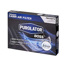 Purolator PBC25870 PurolatorBOSS Premium Cabin Air Filter with Febreze Freshness