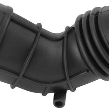 X AUTOHAUX 13541705209 Fuel Air Intake Hose Rubber Pipe Black Fit for BMW 325CI 2003 2004 2005 2006