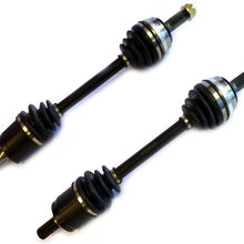 DTA HO80838084A front Left Right Pair - 2 New Premium CV Axles (Drive Axle Assembly) Fits 1994-1997 Honda Accord V6 Only