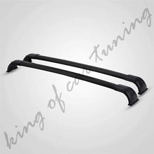 king of car tuning Baggage Luggage Rack Carrier Roof Rack Rail Cross Bars Crossbars Fits for Land Rover Discovery 4 LR4 2010-2016