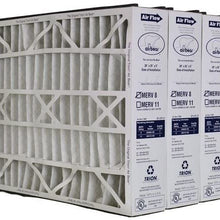 Filter, 25 in. W, 5 in. D, 20 in. H, PK3