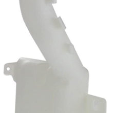 Windshield Washer Tank Assembly compatible with Chrysler Sebring 07-10 / Chrysler 200/Dodge Avenger 08-14 W/Pump and Cap