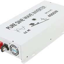 WZRELB 4000W 12V Pure Sine Wave Solar Power Inverter DC AC Converter