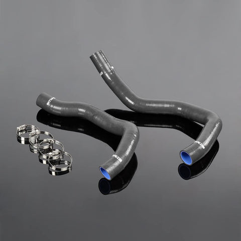 Silicone Radiator Coolant Hose For Nissan 240sx Ka24de 89-94 S13 Black