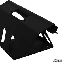 SuperATV Heavy Duty Winch Mounting Plate for Can-Am Maverick X3 (2017+) - 5000 lb. Black Ops Winch Included!