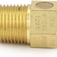 Engine Water Temp Sensor 1/2NPT Water VDO Temperature Sensor for Oil Water Gauge Engine Accessory