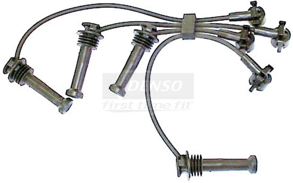 Wire Set 8mm 671-4058 Denso, Compatible With Ford Contour Escort Mercury Cougar 2.0L L4 Ignition