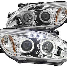 Spec-D Tuning 2LHP-S2K04-TM Chrome Projector Headlight (Housing, One Hid Compatible)