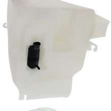 Washer Reservoir Windshield Expansion Tank Single Pump Type w/Washer Pump and Cap compatible with Vehicles
