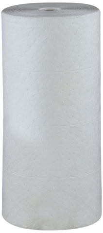 ESP 2MBWR Polypropylene Medium Weight Meltblown Oil Only Absorbent Non-Bonded Roll, 150' Length x 30