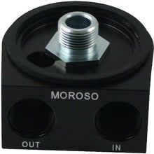 Moroso 23699 22mm 1.5" Thread Universal Oil Cooler Sandwich Adapter