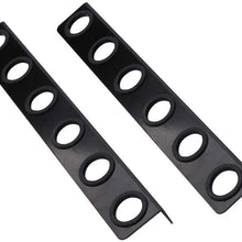 vikofan 6-Tool Landscape Truck Trailer Rack Tool Storage Rack Shovel Rack