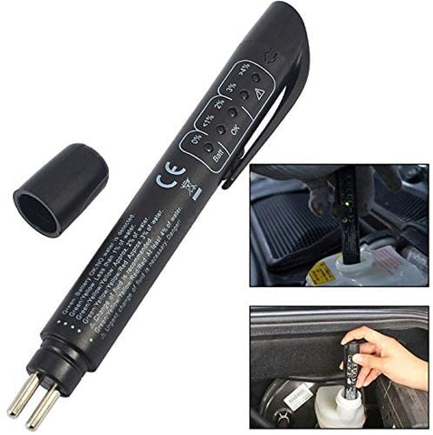 CattleBie Brake Fluid Tester Car Diagnostic Tool 5 LEDs Brake Fluid Testing Tools (Color : Multi-Colored)