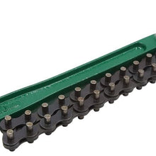 uxcell 12 inch Green Chain Dismantle Oil Filter Wrench Repair Tools for Car Motorcycle