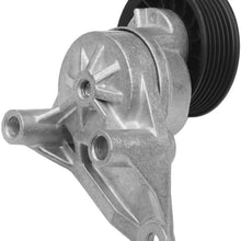 Automatic Serpentine Belt Tensioner and Pulley Assembly - Replaces 38158, 88929140 - Fits Chevy Avalanche, Silverado, Tahoe, Trailblazer, GMC Sierra, Yukon, Cadillac Escalade, Buick Rainier